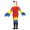 Kostüm "Papagei" 4-tlg. - Rückansicht