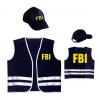 Kostüm-Set für Kinder "FBI" 2-tlg. Detailansicht