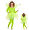 Kostüm-Set "Grüne Fee" für Kinder 3-tlg.