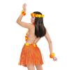 Schmuck-Set "Hawaii"-orange - Rückansicht
