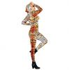Kostüm Tiger-Lady S/M - Seitansicht