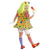 Damen-Kostüm "Verrückter Clown" 4-tlg. - Rückansicht