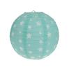 Lampions "Kleine Sterne" 2er Pack-mint-grün