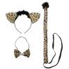 Leoparden-Set 3-tlg.-beige - Hauptansicht