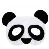 Plüsch-Maske "Pandabär"