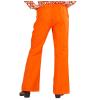 Orange Schlaghose für Herren - Rückansicht