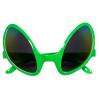 Partybrille grüner Alien Einzelansicht