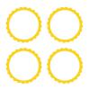 Personalisierbare Sticker 20er Pack-gelb