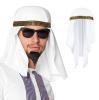 Scheichtuch mit Kappe "Scheich Abdullah"