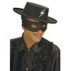 Schwarzer Hut "Maskierter Bandit" - Beispielbild