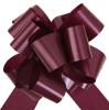 Selbstraffende Schleifen 5 cm 10er Pack-bordeaux