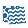Servietten "Punkte & Streifen" 16er Pack - Blau