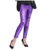 Sexy Pailletten-Leggings "Showstar"-lila-M 