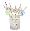 Papier-Strohhalme "Schimmerndes Einhorn" 6er Pack - Beispielbild