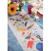 Tischläufer "Geburtstag kunterbunt" 5 m - Deko-Beispiel