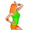 UV-Leucht-Shorts-neonorange - Seitansicht