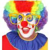 XXL Clowns Brille-gelb - Beispielbild